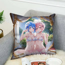 Ljojo 45x45 Cushions Covers for Bed Pillows, Sofa Anime Body Home Decor