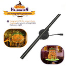 3D Holographic Advertising Light Fan-shaped Projection LED Display - Ljojo