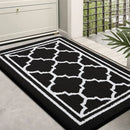 Ljojo Low-Profile Indoor Entry Doormat 80x120 - Non-Slip Absorbent Washable Rug