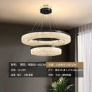 LED Modern Crystal Chandelier | Italian Luxury Bedroom Ceiling Light by Ljojo