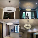 Ljojo Luxury Loft Chandelier: Modern Crystal Pendant Lights for Living Room.