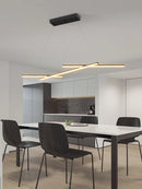 Ljojo LED Strip Pendant Chandelier for Home Decor