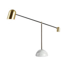 Ljojo Marble Base Adjustable Desk Lamp - Modern Design for Living Room, Study, Bedroom