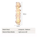 Modern Luxury Spanish Marble Alabaster Wall Sconce by Ljojo for Bedroom Livingroom Staircase