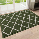 Ljojo Low-Profile Indoor Doormat Washable Absorbent Resist Dirt Non Slip Entryway Mats