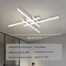 LED Ceiling Light Minimalist Long Line 30/40/50cm for Bedroom Living Room Illumination by Ljojo