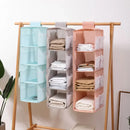 Ljojo™ Multi-layer Folding Hanging Storage Organizer for Bras, Underwear, Socks, and Clothes