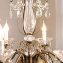 French Crystal Chandelier Retro Light Luxury Living Room Main Light by Ljojo - High-End Dining Room Bedroom Light