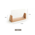 Beech Wood Photo Frame Table by Ljojo: Creative Japanese Style Ornaments