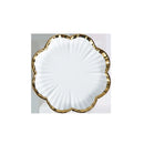 Ljojo Light Luxury Ceramic Dinner Plate for Steaks, Noodles, Fruits, and Dim Sum