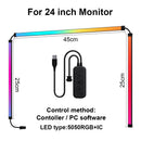 Ljojo™ RGB Monitor Backlight Sync Light Strip - Smart Ambient TV Computer Decor