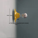 Ljojo LED Wall Light Mirror White Iron Bedside Wall Lamp