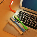 Ljojo Mini USB LED Desk Lamp 5V 1.2W Flexible Portable Night Light for Eye Protection