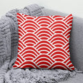 Ljojo Lucky Cat Japanese Style Sofa Bed Pillow Cover: Mount Fuji Japanese Art