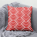 Ljojo Lucky Cat Japanese Style Sofa Bed Pillow Cover: Mount Fuji Japanese Art