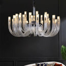 Ljojo Luxury Crystal Pendant Chandelier for Living & Dining Room