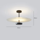 Italian Design Surface Mounted Ceiling Lamp Acrylic Shade LED Light for Living Dining Room by Ljojo