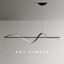 Ljojo 120cm Modern LED Chandelier for Living Dining Kitchen Ceiling Lighting
