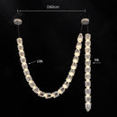 Ljojo LED Pendant Light Chandelier for Modern Living and Dining Room Decor