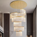 Ljojo Light Luxury Staircase Pendant Lights for Modern Home and Living Room