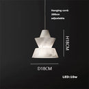 Ljojo Marble Art LED Chandelier - Luxury Dining Room Ceiling Lighting