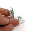 Ljojo Mini Mineral Water Bottle Resin Model Doll House Miniature Kids Gift
