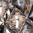 Ljojo Luxury Crystal Chandelier Pendant Light for Living Room Dining Room Ceilings