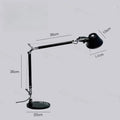 Italian Designer Desk Lamp: Modern Folding Long Arm Reading Light by Ljojo
