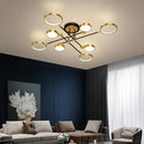 Modern Aluminum LED Ceiling Light Luxury for Living Room Dining Home Indoor, Ljojo Designer Lighting