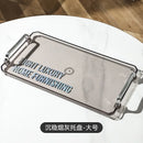 Ljojo Light Luxury Water Cup Tray for Home Storage and Organization