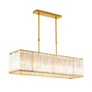 Nordic Modern Luxury Crystal Chandelier Three-Head Hanging Light Fixture for Living Room by Ljojo