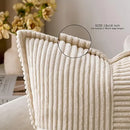 Boho Striped Pillow Covers for Sofa Bed Living Room Decor - Ljojo
