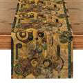 Abstract Klimt Table Runner by Ljojo - Dining & Party Decoration
