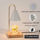 Ljojo Melting Candle Warmer Lamp with Timer for Home Bedroom Decor