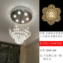 Crystal Round Living Room Chandelier | Long Staircase Villa Duplex Light | Ljojo