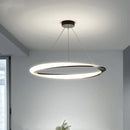 Nordic Modern Hanging Ljojo Pendant Lamp Circular Ring Minimalist Dining Room Lighting