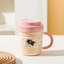 Cat Cartoon Ceramic Mug - Ljojo Original Fun Coffee Cup Beer Drinkware Breakfast Tea Gift