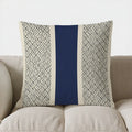 Geometric Pattern Throw Pillow by Ljojo - Ideal for Sofa, Bedroom, or Car