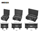 Ljojo™ Wireless Remote LED Par 6x18W Battery Lighting in Flight Case