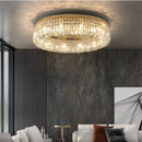 Modern Crystal Ceiling Lamp - Restaurant Led Lighting - Piano-key Style - Living Room Decor by Ljojo