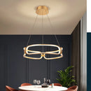 Ljojo Living Room Chandelier Light Luxury Nordic Style Lamp Creative Modern Simple Dining Room Lamp Bedroom Lamp