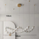 Modern LED Pendant Light for Living Dining Kitchen Chandelier by Ljojo - Minimalist Home Decor Fixtures
