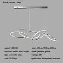 Modern Irregular Ring LED Pendant Light Chandelier - Ljojo