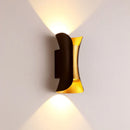 Ljojo Modern 10W LED Wall Sconces, White Up Down Wall Mount Lights for Living Room