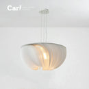 Nordic Sheepskin Pendant Light for Modern Minimalist Bedroom Decor by Ljojo