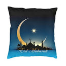 Eid Mubarak Ramadan Pillow Cases for Islamic Home Decor by Ljojo