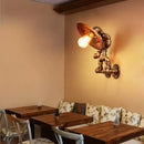 Ljojo Industrial Metal Wall Lamp: Postmodern Led Chandeliers for Living Room & Bedroom