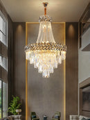 Ljojo Light Luxury Duplex Villa Crystal Chandelier - Modern European Style