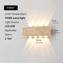 Ljojo LED Stone Wall Lamp: Outdoor Waterproof Sconces Fixture for Home Decoration