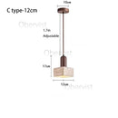 Ljojo Huangdong Stone Wabiji Style Bedside Chandelier for Home Decor and Hospitality Settings